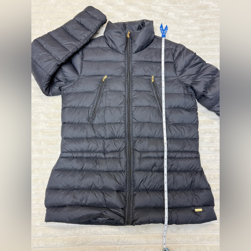 Lauren Ralph Lauren: Women's Black Quilted Down Puffer Jacket, Size S - Picture 6 of 11